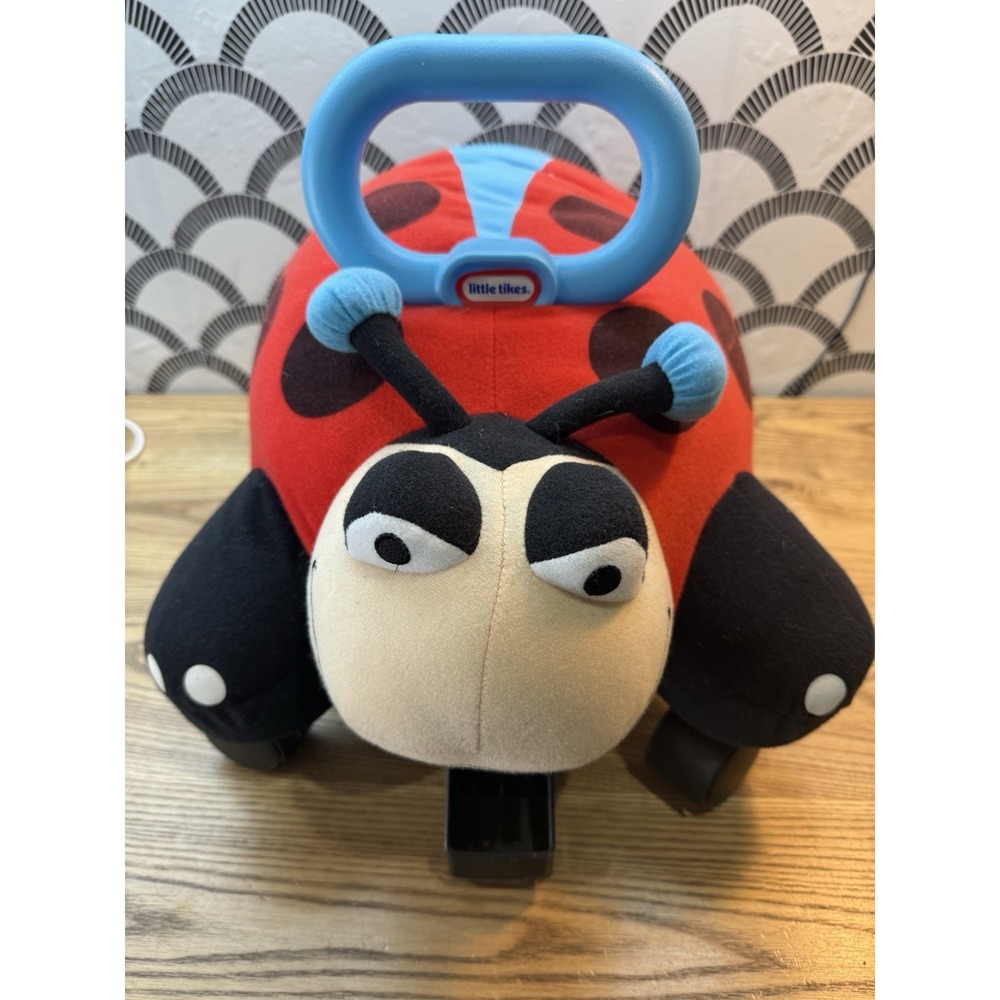 Little Tikes Pillow Racer Plush Ladybug Toddler Riding Toy